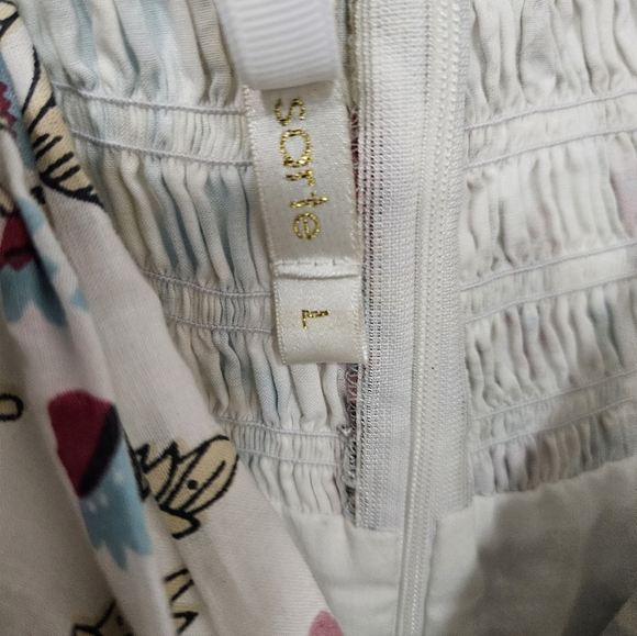 NWT Charina Sarte Strapless Floral Talaia Ribbon Midi Dress - Picture 4 of 8